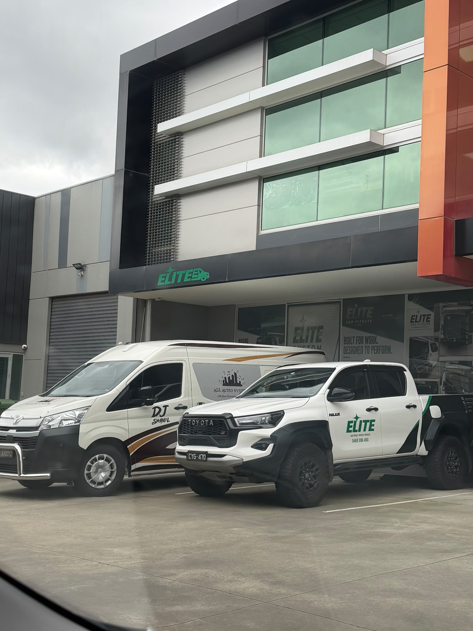 Elite Workshop - Commercial Vehicle Branding